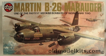 Airfix 1/72 Martin B-26B Marauder  'Mild And Bitter' or 'Dee-Feater', 04015-4 plastic model kit